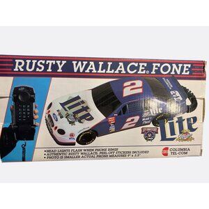 Rusty Wallace Miller Light Beer Phone  Authentic Miller Lite Design
